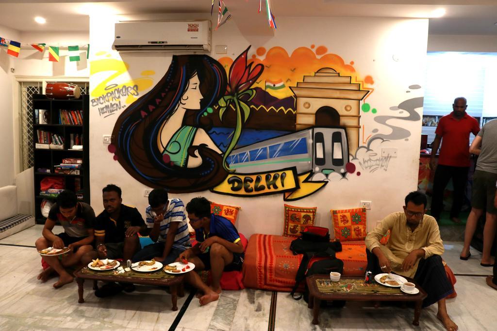 Hostel Hindustan- By Backpackers Heaven Neu-Delhi Exterior foto